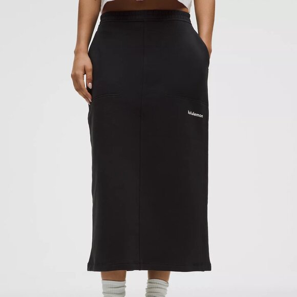 Loungeful High-Rise Midi Skirt - Picture 1 of 3